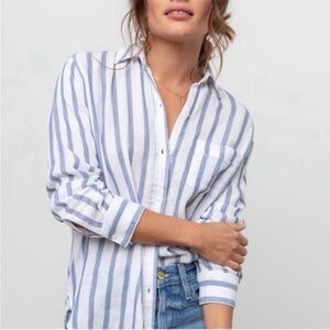 Rails Reagan Double Gauze Botton Front Shirt sz S
